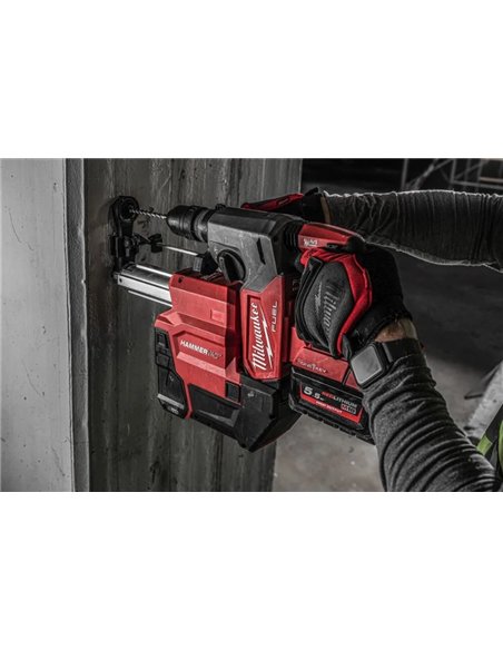 Ciocan rotopercutor SDS-Plus cu 4 functii, mandrina  si extractor de praf - Milwaukee - cod 4933478506