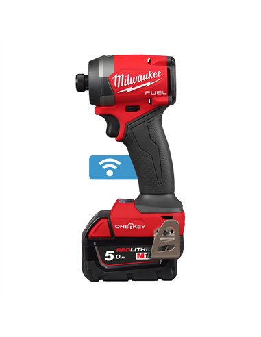 Filetanta Milwaukee Hex 1/4 inch Masina de insurubat cu impact  ONE-KEY M18 FUEL ONEID3-502X - 4933492804