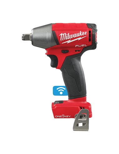 Cheie de impact 1/2 inch ONE-KEY M18 FUEL cu inel de fixare - Milwaukee - M18 ONEIWF12-0 - 4933451153