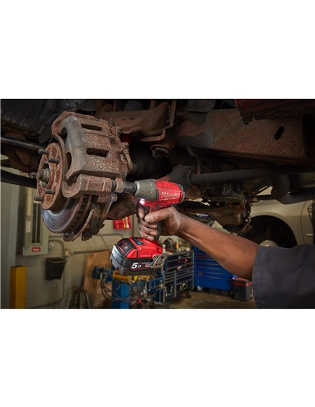 Cheie de impact 1/2 inch ONE-KEY M18 FUEL cu inel de fixare - Milwaukee - M18 ONEIWF12-0 - 4933451153