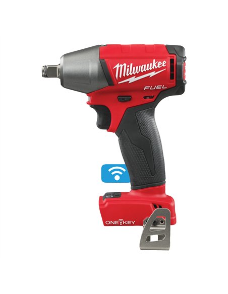 Cheie de impact 1/2 inch ONE-KEY M18 FUEL cu inel de fixare - Milwaukee - M18 ONEIWF12-0X - 4933459198