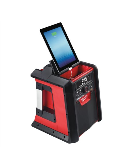 Radio/incarcator de santier M18 cu Bluetooth® - Milwaukee - M18 RC-0 - cod 4933446639