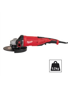 Polizor unghiular 180 mm/230 mm 2200 W - Milwaukee - AG 22-230 D-SET DMS - cod 4933440292 2