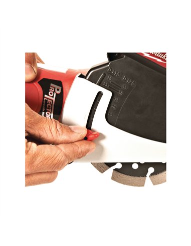 Polizor unghiular cu dispozitiv de aspirare 1200 W - Milwaukee - AGV 12-125 X DEC-SET - cod 4933448020