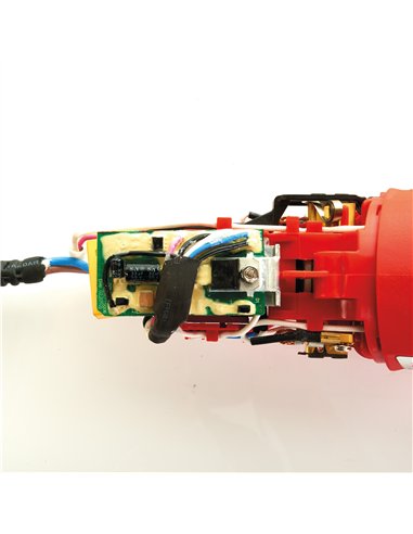 Polizor unghiular 1750 W cu maner anti-vibratii - Milwaukee - AGV 17-125 XC - cod 4933449850