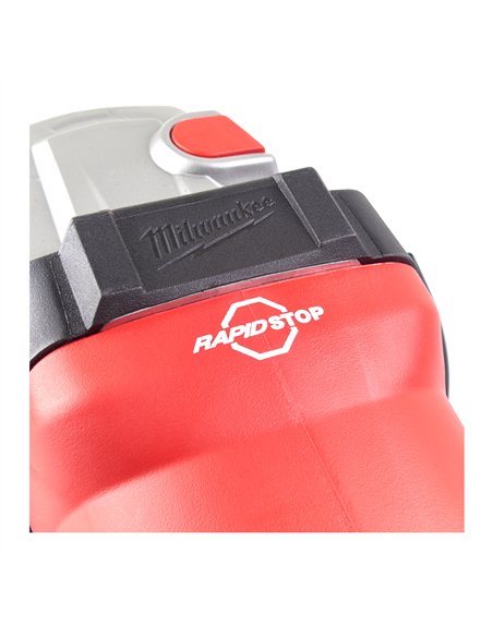 Polizor unghiular 230 mm 2400 W cu sistem franare rapida, ambreiaj de siguranta si maner anti-vibratii - Milwaukee - AGVKB 24-23