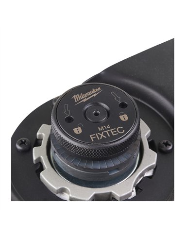 Polizor unghiular 230 mm 2400 W cu sistem franare rapida, ambreiaj de siguranta si maner anti-vibratii - Milwaukee - AGVKB 24-23