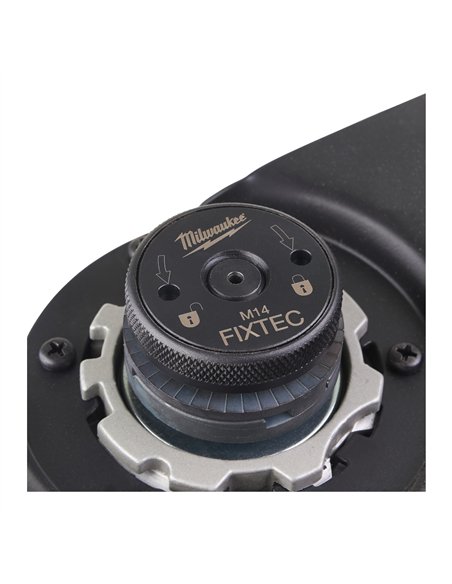 Polizor unghiular 230 mm 2400 W cu sistem franare rapida, ambreiaj de siguranta si maner anti-vibratii - Milwaukee - AGVKB 24-23