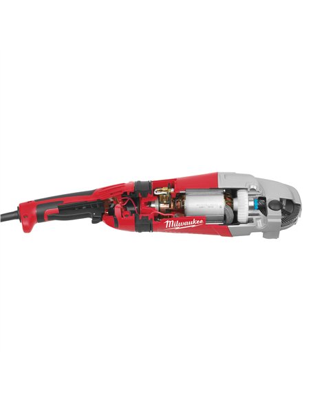 Polizor unghiular 230 mm 2400 W cu maner anti-vibratii si ambreiaj de siguranta - Milwaukee - AGVM 24-230 GEX - cod 4933402340