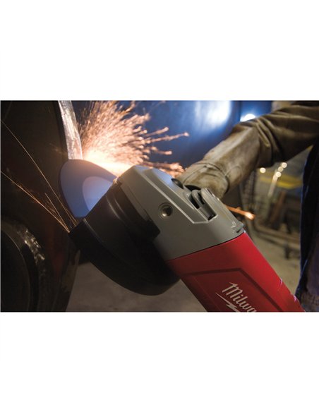 Polizor unghiular 230 mm 2400 W cu maner anti-vibratii si ambreiaj de siguranta - Milwaukee - AGVM 24-230 GEX - cod 4933402340