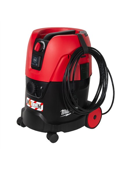 Aspirator 25L, clasa M - Milwaukee - AS 2-250EM - cod 4933493593