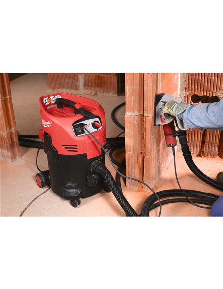 Extractor praf 30 l, clasa L - curatare usoara a filtrelor - Milwaukee - AS 300 ELCP - cod 4933416060