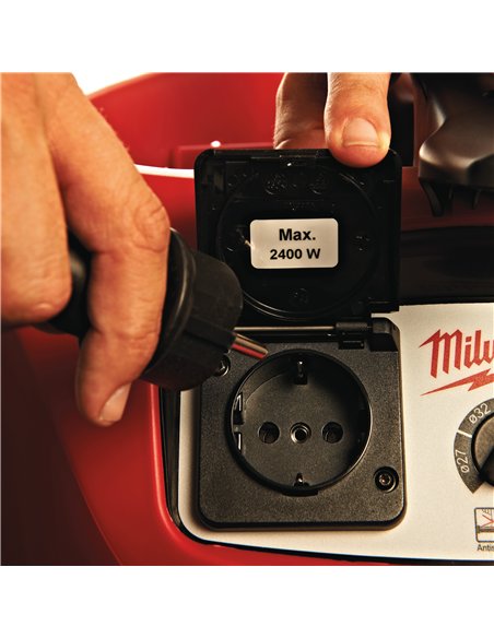 Extractor praf 30 l, clasa L - curatare usoara a filtrelor - Milwaukee - AS 300 ELCP - cod 4933416060