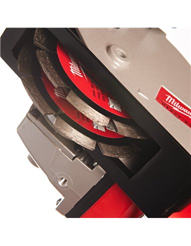 Masina de frezat caneluri 1500 W, 125 mm (adancime de taiere 30 mm) - Milwaukee - WCE 30 - cod 4933383855