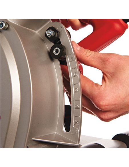 Masina de frezat caneluri 1900 W, 150 mm (adancime de taiere 45 mm) - Milwaukee - WCS 45 - cod 4933383350