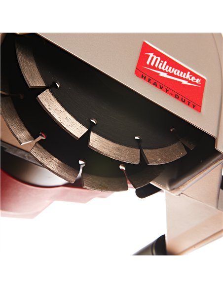 Masina de frezat caneluri 1900 W, 150 mm (adancime de taiere 45 mm) - Milwaukee - WCS 45 - cod 4933383350