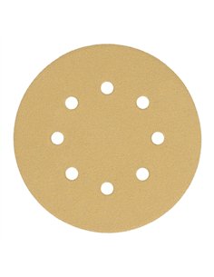 Foi de slefuit premium pentru slefuitoare orbitale ⌀ 125 si 150 mm - Milwaukee - HP 125 mm, GR 40 - 10 buc - cod 4932492178