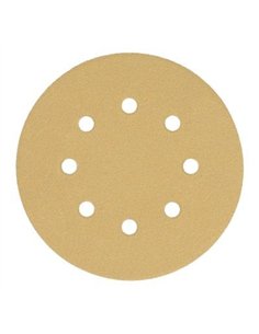 Foi de slefuit premium pentru slefuitoare orbitale ⌀ 125 si 150 mm - Milwaukee - HP 125 mm, GR 240 - 50 buc - cod 4932492202