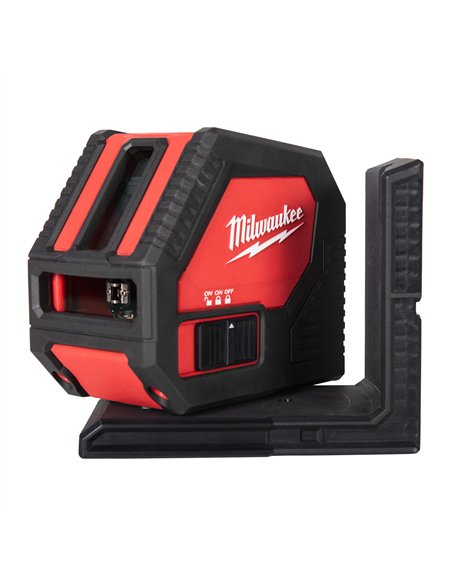 Nivela laser cu 2 planuri cu fascicul verde, cu baterii alcaline - Milwaukee - CLL-C - cod 4933478753