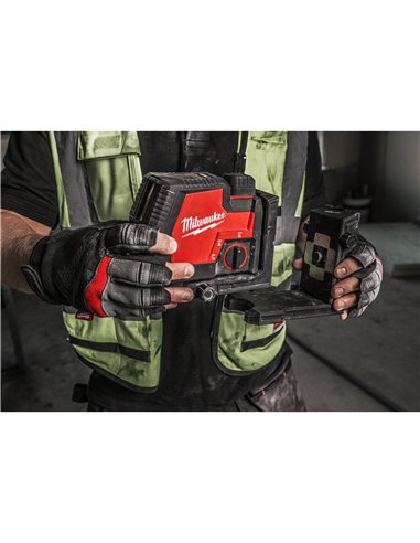Nivela laser cu 2 planuri cu fascicul verde reincarcabila REDLITHIUM USB - Milwaukee - L4 CLL-301C - cod 4933478098