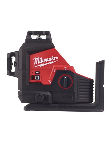 Nivela laser M12 verde 360° cu 3 planuri - Milwaukee - M12 3PL-0C - cod 4933478103