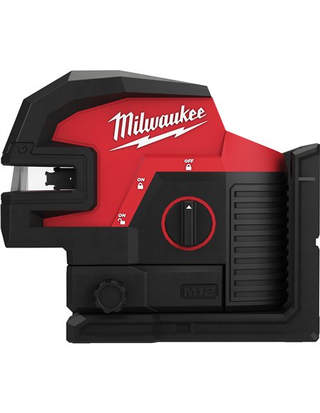 Nivela laser M12 cu linie transversala cu 4 puncte - Milwaukee - M12 CLL4P-0C - cod 4933479202
