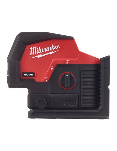 Nivela laser M12 cu linie transversala verde cu functie fir cu plumb - Milwaukee - M12 CLLP-0C - cod 4933478101