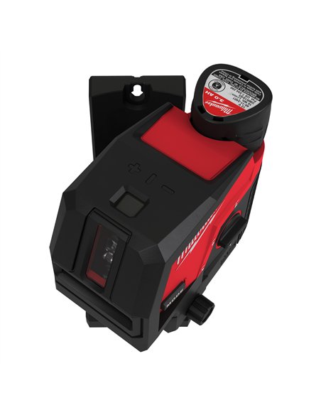 Nivela laser M12 cu linie transversala verde cu functie fir cu plumb - Milwaukee - M12 CLLP-301C - cod 4933478100