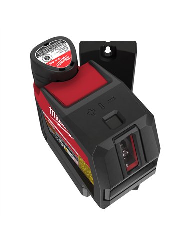 Nivela laser M12 cu linie transversala verde cu functie fir cu plumb - Milwaukee - M12 CLLP-301C - cod 4933478100