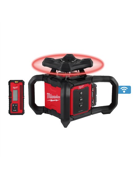 Nivela laser rotativa orizontala M18 600 m cu ONE-KEY - Milwaukee - M18 RLOH600-201C - cod 4933493191