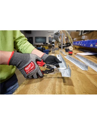 Foarfeca, taietura spre dreapta - Milwaukee - Right Cutting Aviation Snips - cod 4932499014