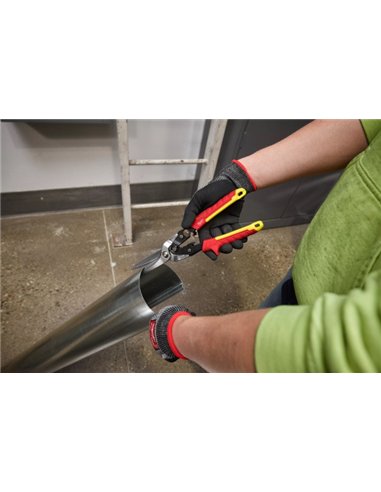 Foarfeca cu falci lungi, taietura dreapta - Milwaukee - Long Straight Aviation Snips - 4932499021