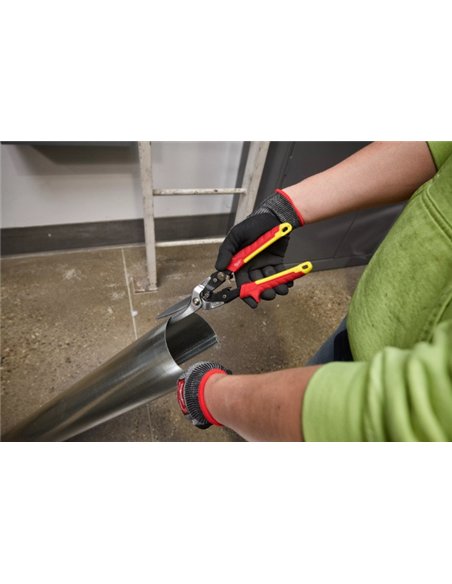 Foarfeca cu falci lungi, taietura dreapta - Milwaukee - Long Straight Aviation Snips - 4932499021