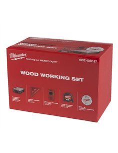 Set scule de mana Wood Working in cutie PACKOUT 8buc - Milwaukee - Promo Wood Working Set 8 buc - cod 4932493287 2
