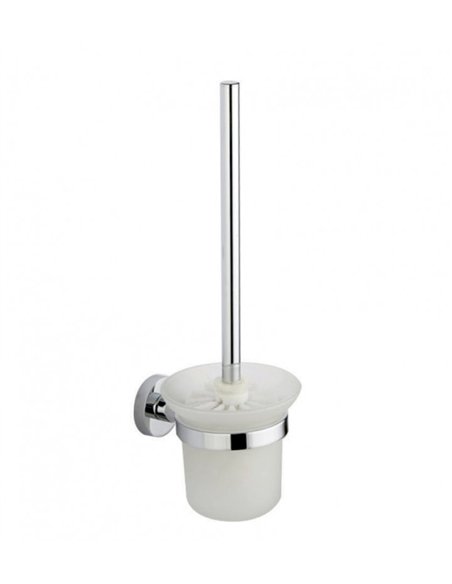 Suport perie wc sticla fixare perete Stylish - Ermetiq - ER-J550