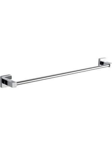 Suport prosop Ermetiq modern, bara simpla 60 cm, Inox - ER-J624