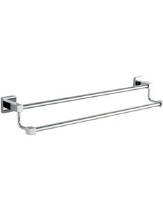 Suport prosop cu bara dubla, 60 cm, Inox  - Ermetiq - ER-J625