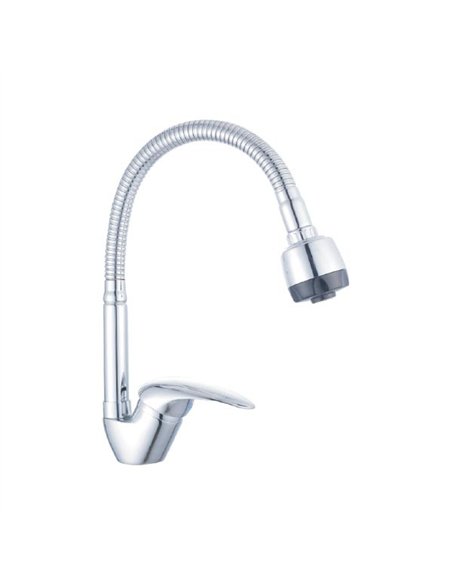 Baterie bucatarie cu pipa flexibila - ERMETIQ - ER-A108