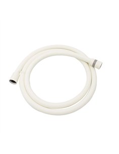 Furtun dus PEX  cu protectie silicon CLEAR WHITE 150CM - Ermetiq - ER-SW502/150