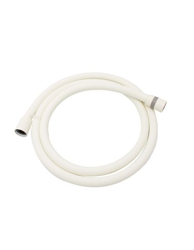 Furtun dus PEX  cu protectie silicon CLEAR WHITE 150CM - Ermetiq - ER-SW502/150