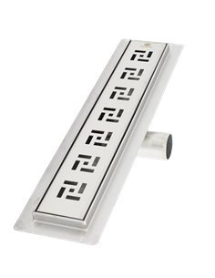 Rigola din inox Modern design 400x70 - Ermetiq - VEN-S407B