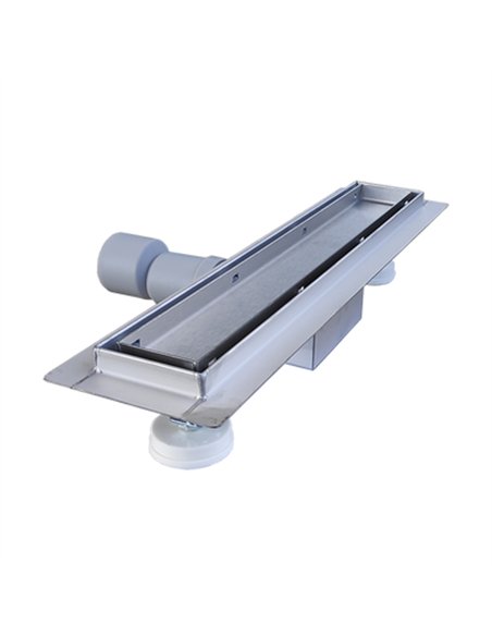 Rigola din inox Luxury design 400x70 (PLACABILA) - Ermetiq - VEN-S407S