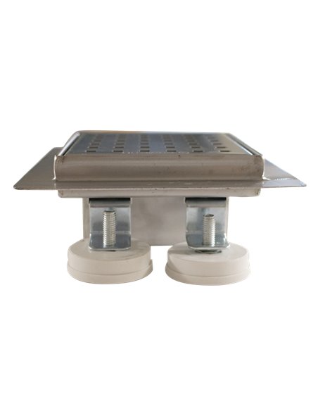 Sifon pardoseala inox iesire laterala POINTS 120x120/40-50 - Ermetiq - VEN-S5012D