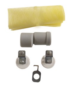 Sifon pardoseala inox iesire laterala WAVES 120x120/40-50 - Ermetiq - VEN-S5012E 2