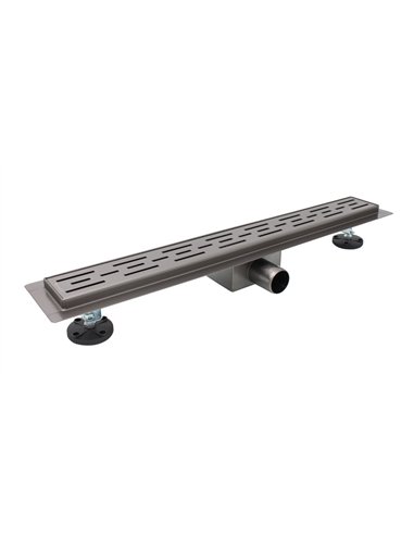 Rigola din inox CLASSIC GRAY 600x70 - Ermetiq - VEN-S607AG