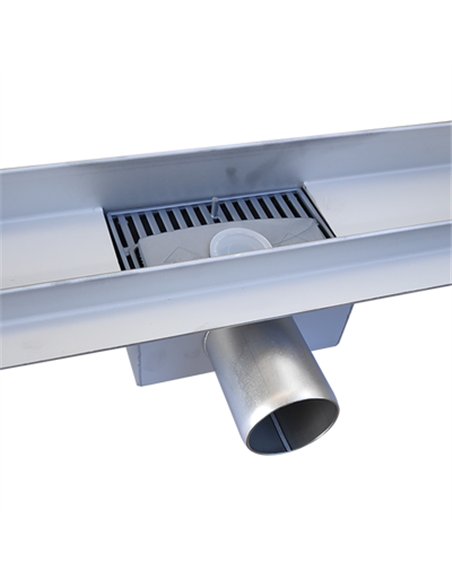 Rigola inox Clasic design 700x70 - Ermetiq - VEN-S707A