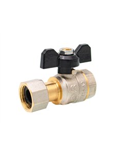 Robinet sferic tip fluture cu olandez 1"FF - Ermetiq - ER-HFF11