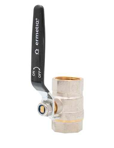 Robinet sferic alama cu maner 2-1/2"FF - Ermetiq - ER-LDFF212A