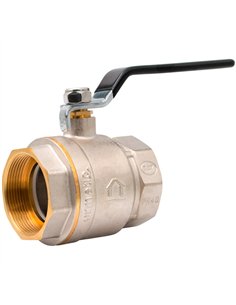 Robinet sferic alama cu maner 2" FF - Ermetiq - ER-LDFF2A 2