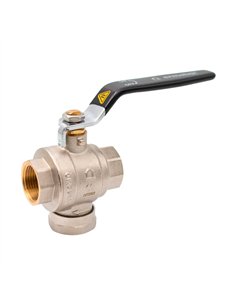 Robinet sferic cu filtru magnetic 3/4"FF - Ermetiq - ER-LTFF34